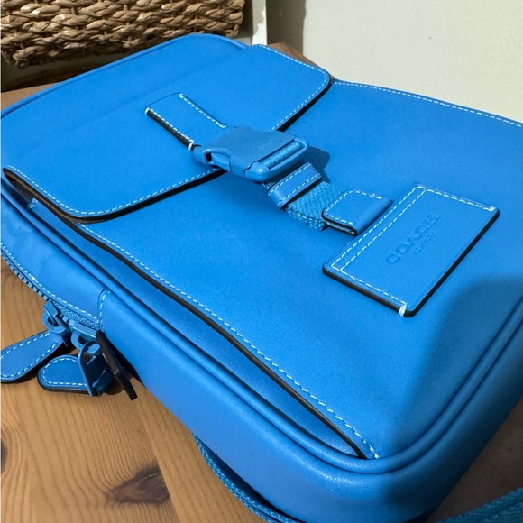 🥰 Coach Track Pack Blue - Picture 10 of 11